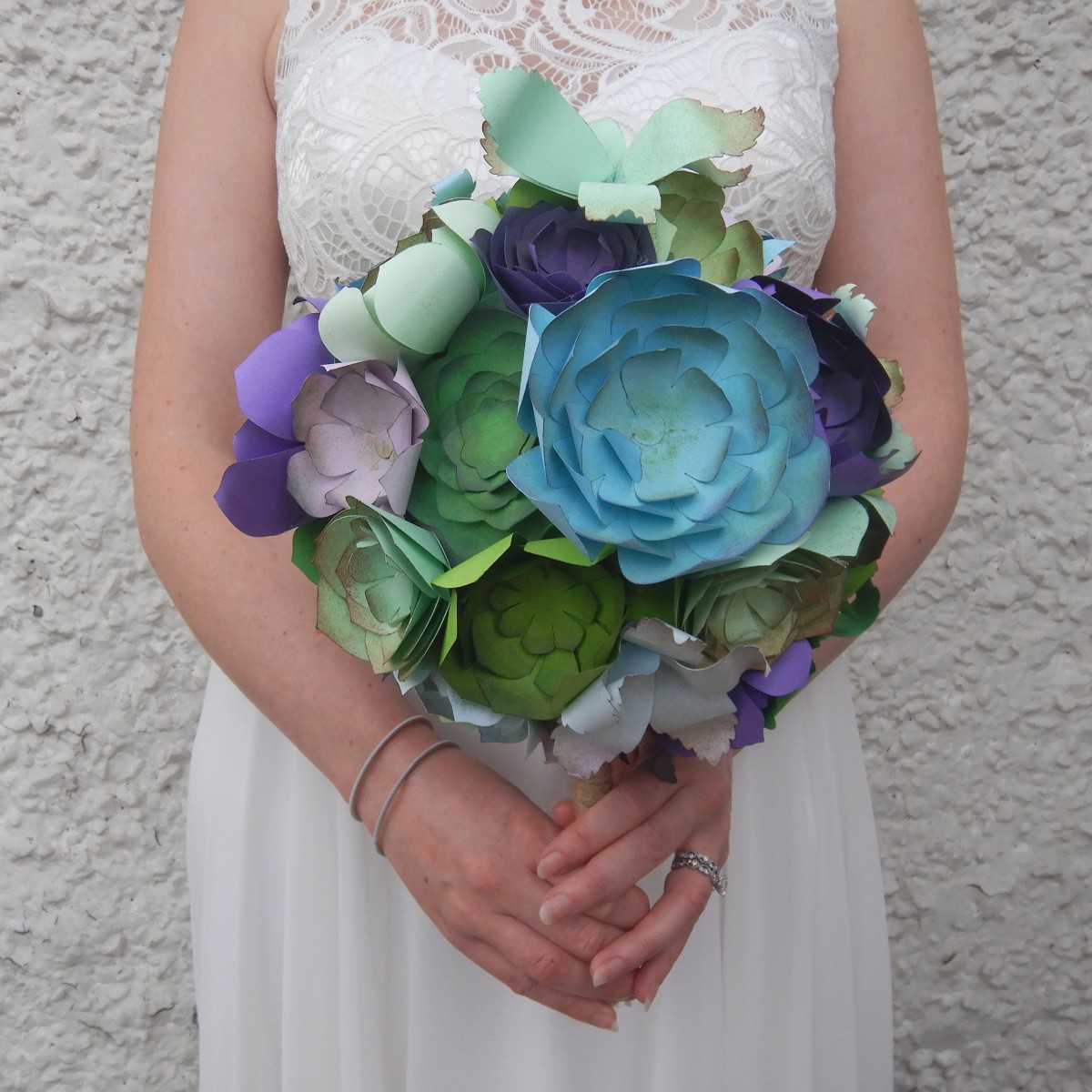 Paper Succulent Bouquet