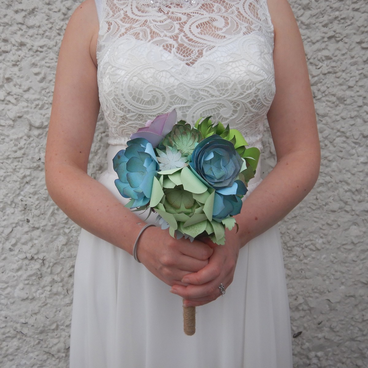 Mini Paper Succulent Bouquet